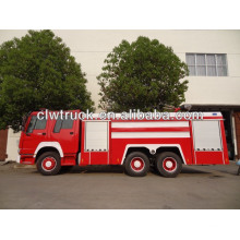 Camion de pompier, camion de lutte contre l&#39;incendie de réservoir d&#39;eau, camion de chasse incendie Howo 6x4, camion de lutte contre l&#39;incendie Howo, camion de lutte contre l&#39;incendie,